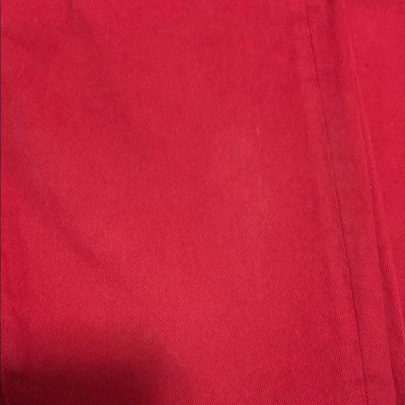 Women's Red Flare Jeans